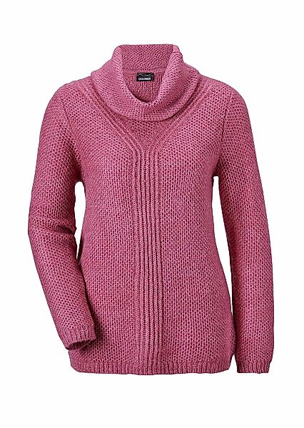 GOLDNER Strickpullover "Strickpullover mit interessanter Struktur und Glitz günstig online kaufen