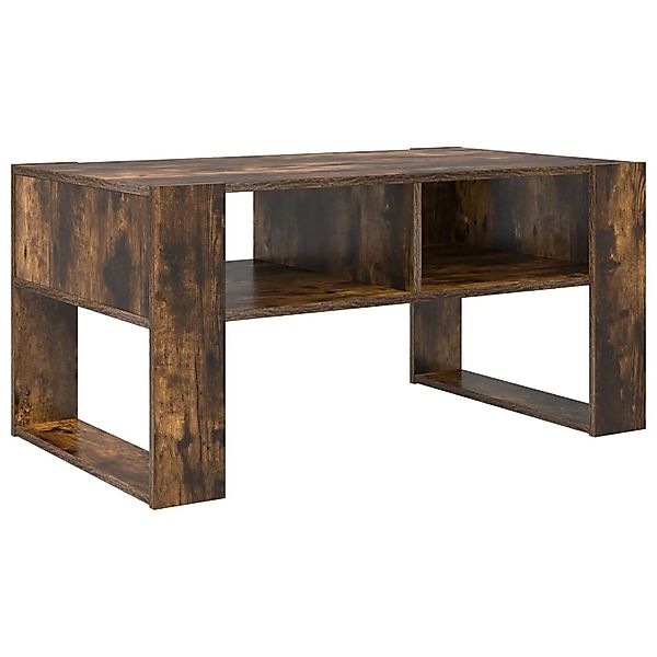 vidaXL Couchtisch Geräucherte Eiche 92 x 53 x 45 cm Holzwerkstoff 8000096 günstig online kaufen