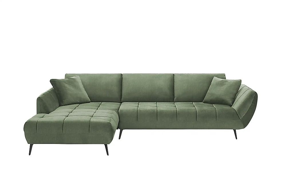 bobb Ecksofa  Carly ¦ grün ¦ Maße (cm): B: 313 H: 90 T: 215.0 Polstermöbel günstig online kaufen