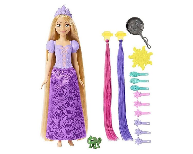 Mattel® Anziehpuppe Mattel HLW18 - Disney Princess - Haarspiel Rapunzel ink günstig online kaufen