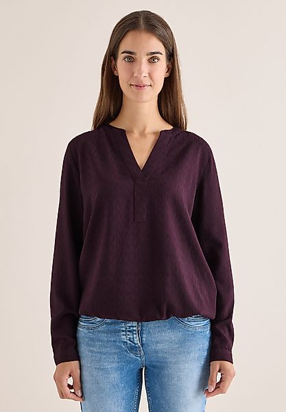 CECIL Langarmbluse mit Elastiksaum günstig online kaufen