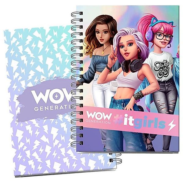 Kids Euroswan Tagebuch WOW Generation - Notizbuch - 1 Stück günstig online kaufen