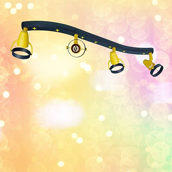 niermann Deckenleuchte Mond Sterne, ohne Leuchtmittel, Strahlerleiste Mond günstig online kaufen