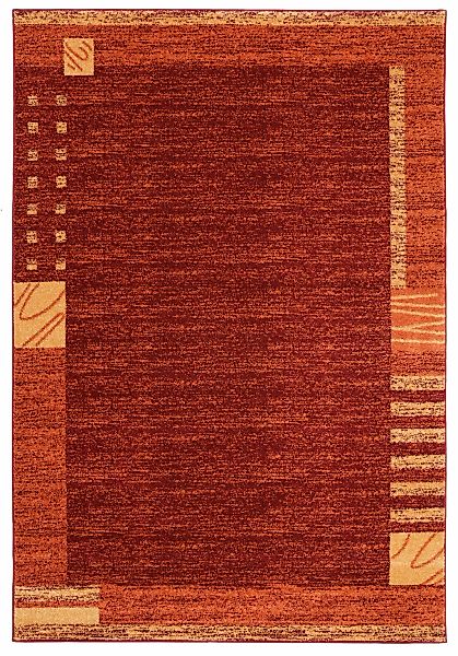 my home Teppich "Jonas" rechteckig 8 mm Höhe flacher Teppich, Kurzflor, Wei günstig online kaufen