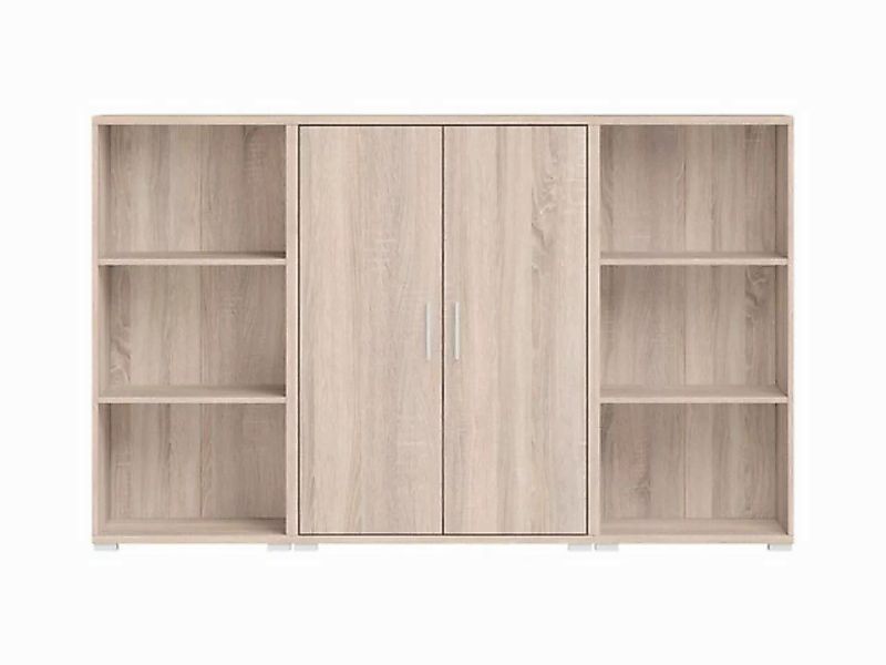 moebel-dich-auf Aktenschrank Highboard OFFICE LINE (Büroschrank, in Eiche S günstig online kaufen