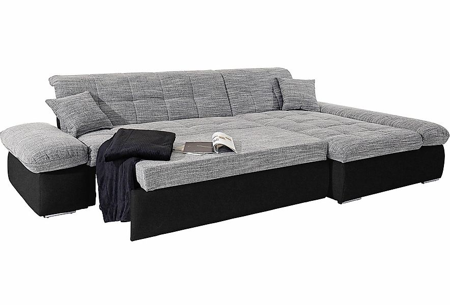 DOMO collection Ecksofa »Moric, L-Form, XXL-Sofa - Breite 300cm«, wahlweise günstig online kaufen