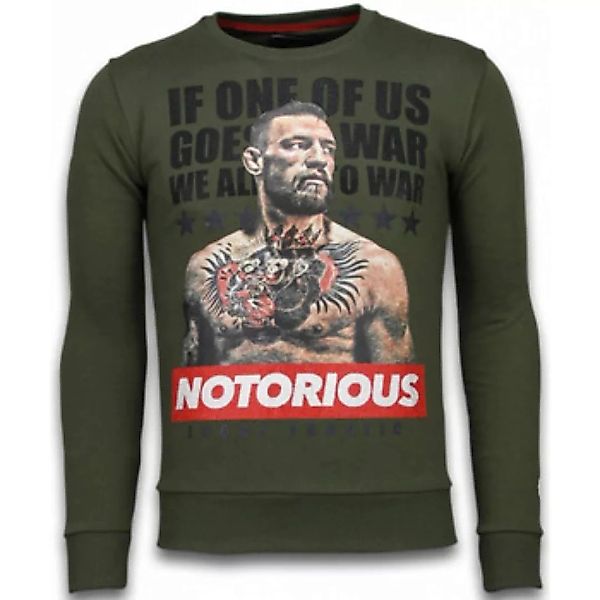 Local Fanatic  Sweatshirt Conor Notorious Groen günstig online kaufen