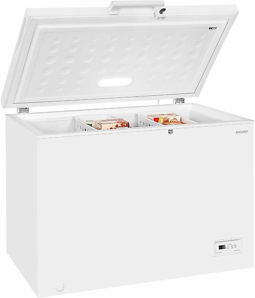 exquisit Gefriertruhe "GT320-HE-041D weiss" 84,5 cm hoch 112 cm breit 308 L günstig online kaufen