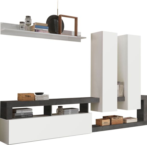 INOSIGN Wohnwand "Hamburg" Set, 4 Stk. tlg. günstig online kaufen