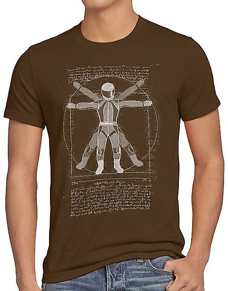 style3 T-Shirt Vitruvianischer Motorradfahrer biker motorradfahrerin moped günstig online kaufen