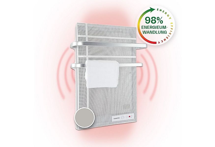 Klarstein Heizkörper Hot Spot Wave, elektrische Infrarot Wandheizung Thermo günstig online kaufen