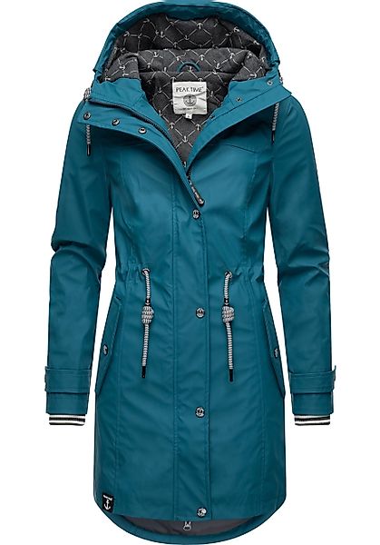 PEAK TIME Regenjacke L60042 stylisch taillierter günstig online kaufen