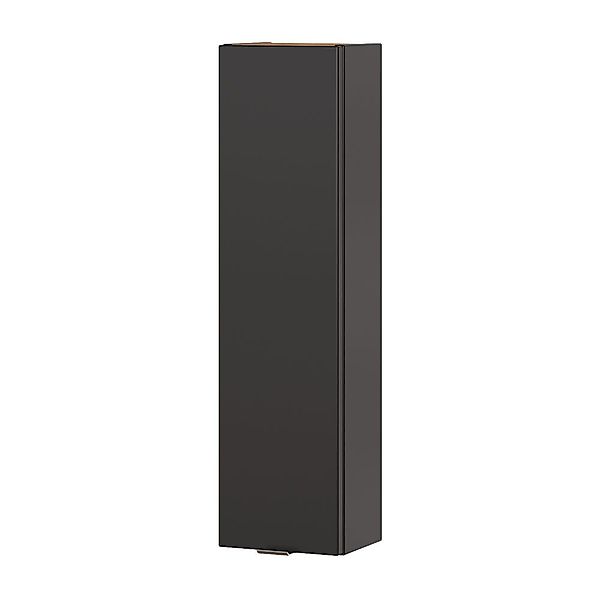 Lomadox Hängeschrank TOSKANA-BLACK-56 Badezimmer in seidenmatt günstig online kaufen