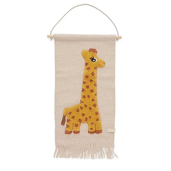 Giraffe Wanddekoration 32 x 70cm Rose günstig online kaufen