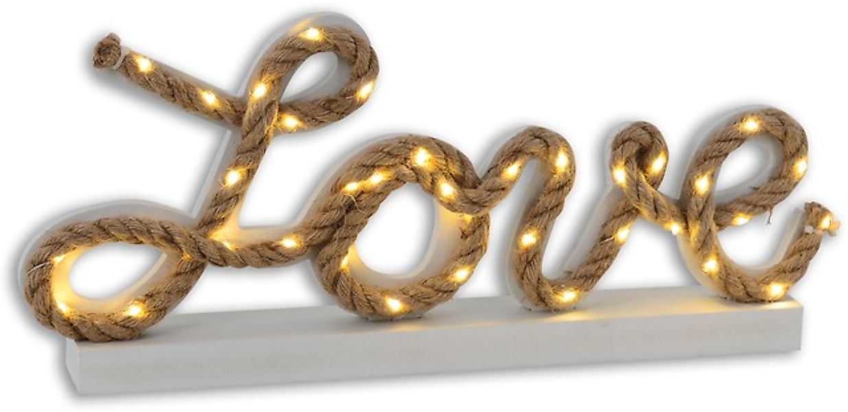 näve Dekolicht »Love«, Leuchtmittel LED-Modul   LED fest integriert, LED De günstig online kaufen