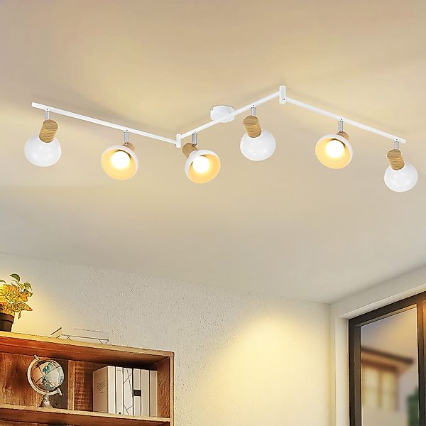 ZMH Deckenstrahler 6 Flammig E14 Deckenleuchte günstig online kaufen