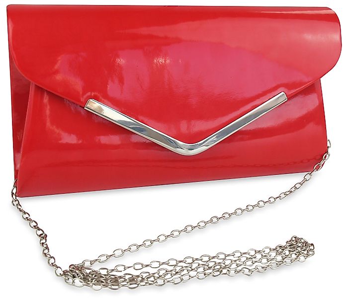 Frentree Clutch Abendtasche Damen in Lack-Optik, günstig online kaufen