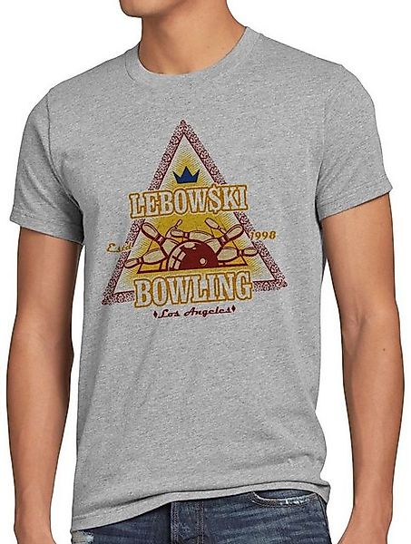 style3 T-Shirt Lebowski Bowling Dude Bowler Big Rude the big lebowski günstig online kaufen