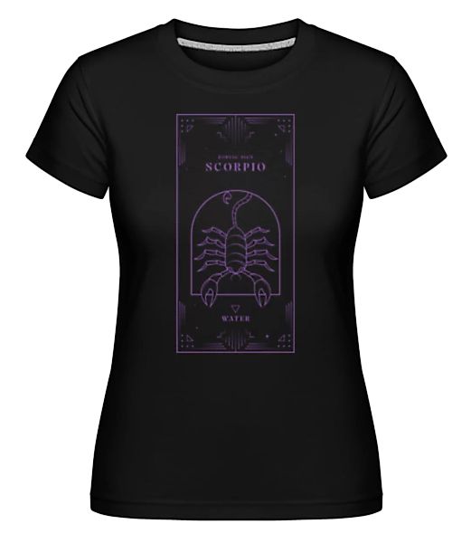 Art Deco Zodiac Sign Scorpio · Shirtinator Frauen T-Shirt günstig online kaufen