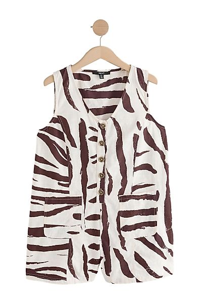 Next Playsuit Geknöpfter Playsuit mit V-Ausschnitt günstig online kaufen