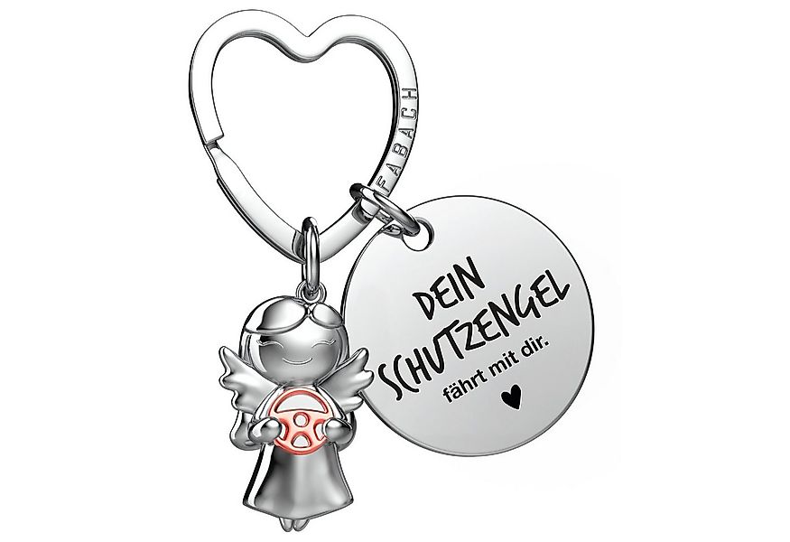 FABACH Schlüsselanhänger Schutzengel Star mit Lenkrad & "Fahr vorsichtig" G günstig online kaufen