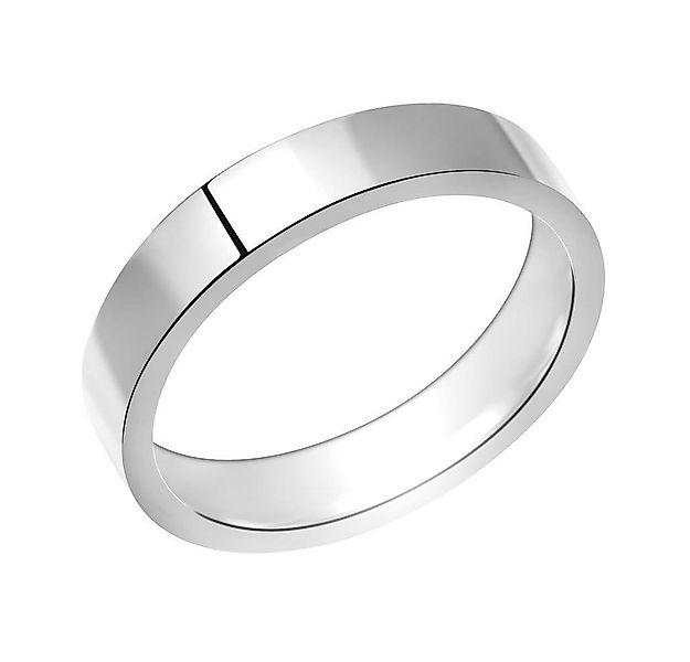 Unique Silberring Unique Silberring 925 Sterling Silber poliert 4,5mm breit günstig online kaufen