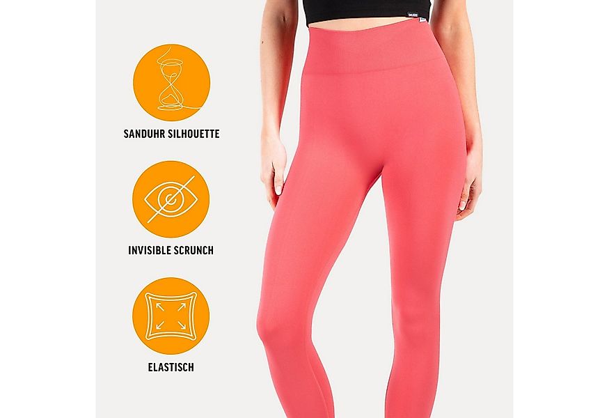 Smilodox Leggings Amaze Pro mit Scrunch-Effekt, High Waist V-Shape Sport & günstig online kaufen