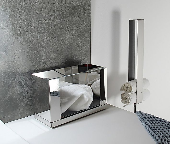 Schönbeck Design Handtuchhalter Handtuch, Gästehandtuch und Papierhalter günstig online kaufen