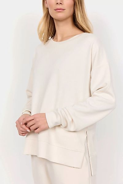 soyaconcept Sweatshirt Soyaconcept Sweatshirt SC-Banu in Cream (1-tlg) Schl günstig online kaufen