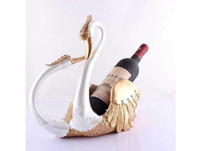 Caramel MEDIA Weinflaschenhalter Weinflaschenhalter Schwäne günstig online kaufen