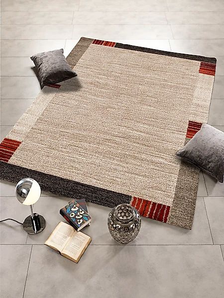 OCI DIE TEPPICHMARKE Teppich »CASTLE FLORA«, rechteckig, 20 mm Höhe, Wohnzi günstig online kaufen