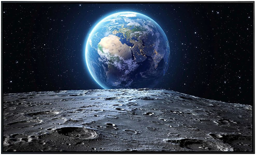 Papermoon Infrarotheizung »Erde vom Mond«, sehr angenehme Strahlungswärme günstig online kaufen