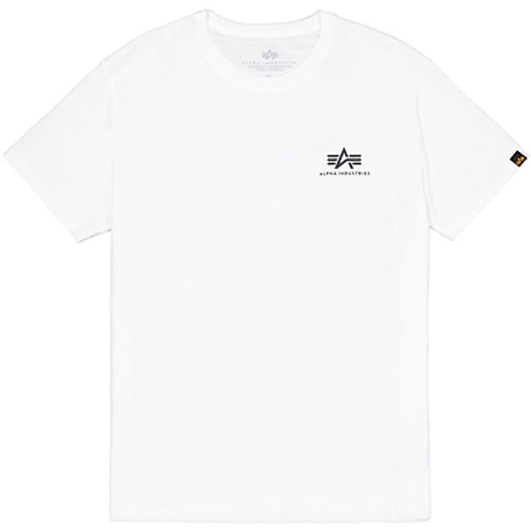 Alpha Industries  T-Shirts & Poloshirts Basic T-Shirt SL - white günstig online kaufen
