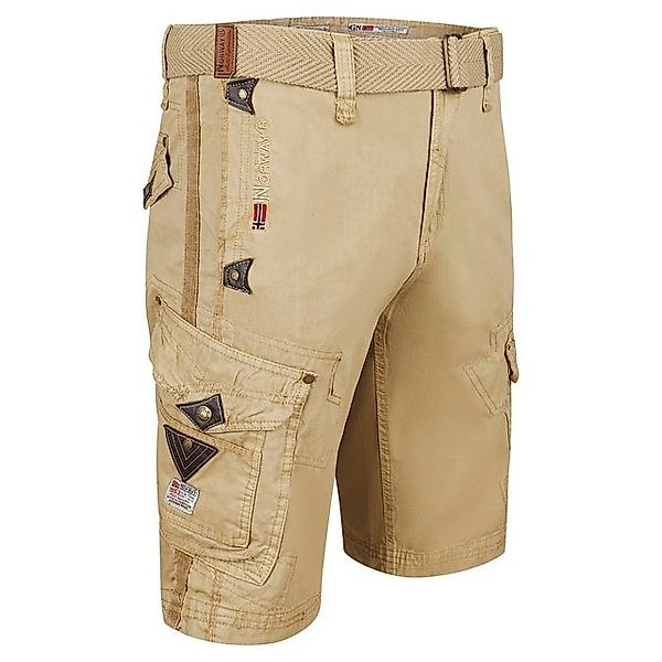 Geographical Norway Cargoshorts Herren kurze Hose PEANUT Beige (1-tlg) Mit günstig online kaufen