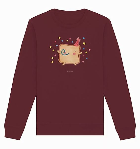 Mr. & Mrs. Panda Longpullover Größe M Toast Party - Burgundy - Geschenk, Ge günstig online kaufen