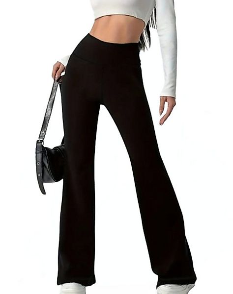 Blusmart Bootcuthose Damen-Leggings für Herbst und Winter (Fleece-Futter fü günstig online kaufen