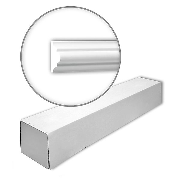 PROFHOME 151308 Wand- und Friesleisten 1 Karton Set mit 24 Zierleisten 48 m günstig online kaufen