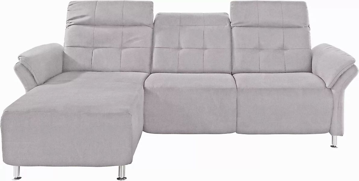 Places of Style Ecksofa »Manhattan L-Form«, 2 Sitze mit elektrischer Relaxf günstig online kaufen