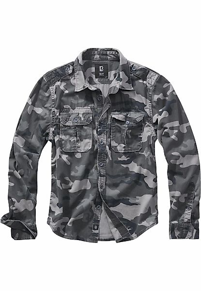 Brandit Langarmhemd "Brandit Herren Vintage Shirt", 1 Stk. günstig online kaufen