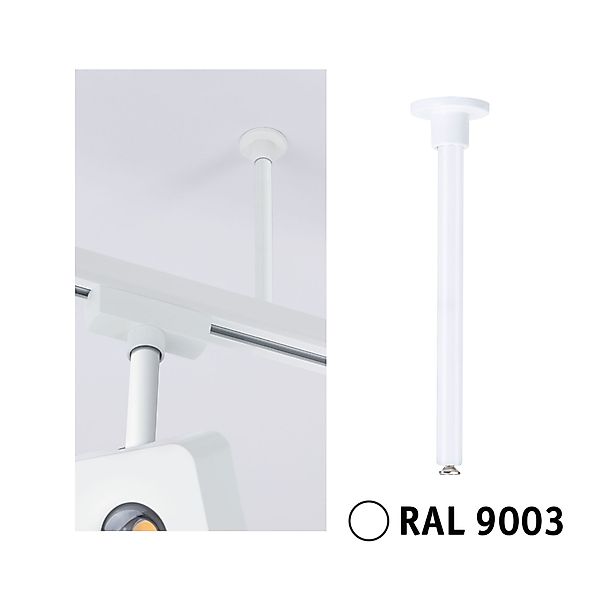 Paulmann "URail Zubehör Schienenabhängung 105mm Signalweiß" günstig online kaufen