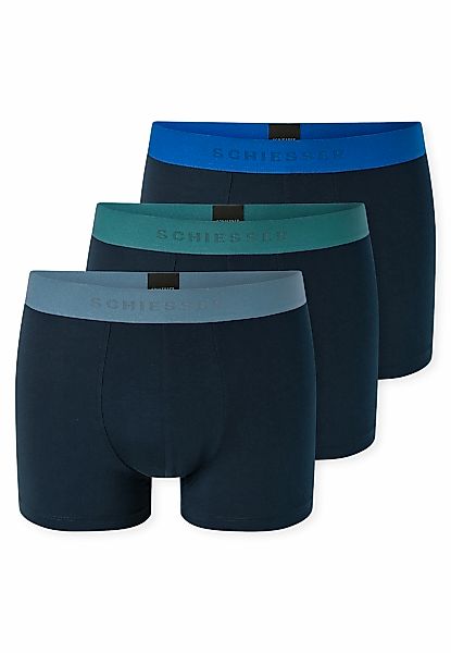 Schiesser Boxershorts "95/5 Multipacks" 3er Pack, mit farblich abgesetztem, günstig online kaufen