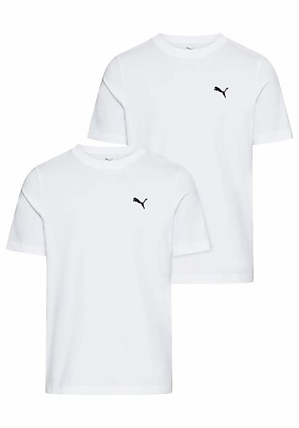 PUMA T-Shirt "ESS LOGO TEE MULTIPACK M" 2 Stk. Regular Fit, sportlicher Sti günstig online kaufen