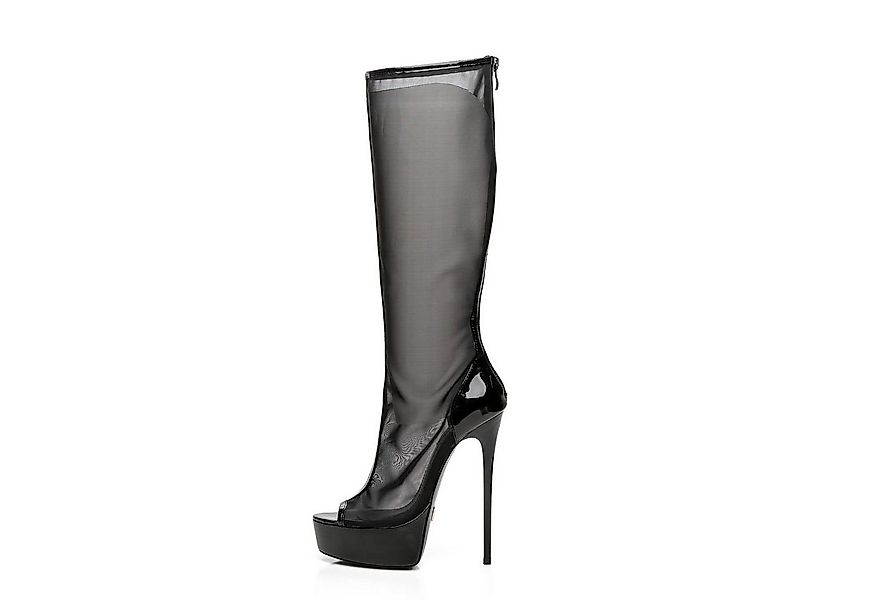 Giaro DAKOTA High-Heel-Stiefel 16 cm Absatzhöhe, 4 cm Plateau, transparente günstig online kaufen