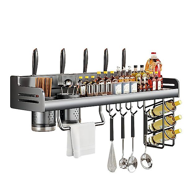 NUODWELL Gewürzregal Gewürzregal Wand Ohne Bohren, günstig online kaufen