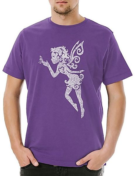Urban Backwoods Print-Shirt Fairy I Herren T-Shirt Fairies Fee Prinzessin E günstig online kaufen