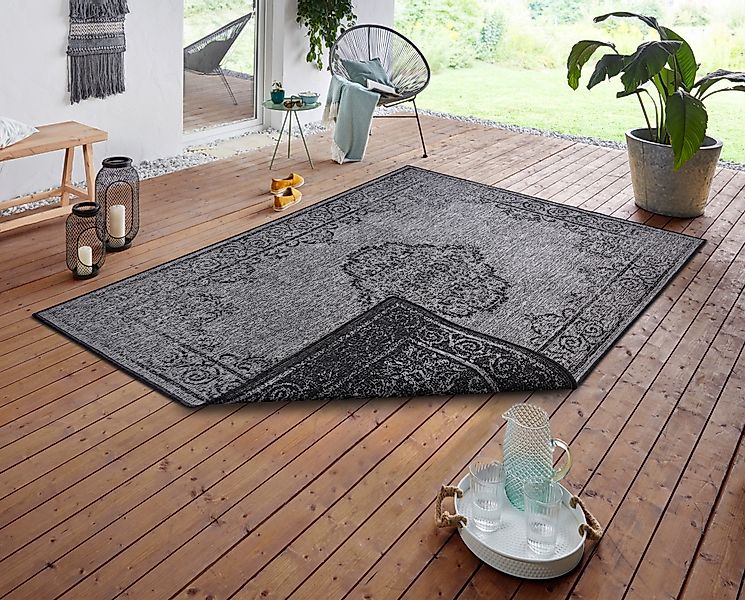 HANSE Home Teppich »CEBU Wendeteppich«, rechteckig, 5 mm Höhe, In-& Outdoor günstig online kaufen