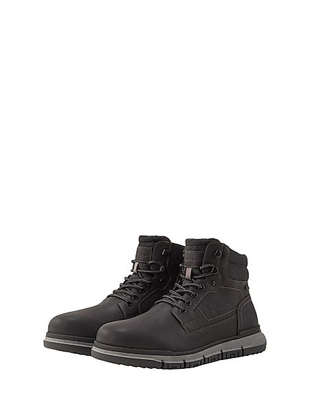 TOM TAILOR Gefütterte Kunstleder Stiefeletten Winterstiefel günstig online kaufen