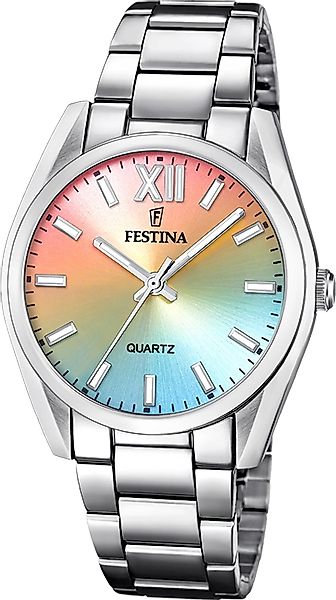 Festina Quarzuhr Festina Damenuhr Boyfriend Armbanduhr, günstig online kaufen