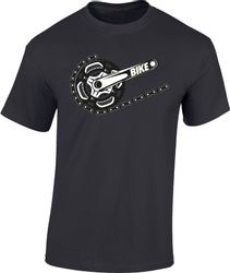 Baddery Print-Shirt Fahrrad T-Shirt: "Bike" - günstig online kaufen