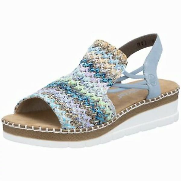 Rieker Keilsandalette "Rieker Sandalen Textil" günstig online kaufen